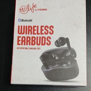 Black Wireless Earbuds